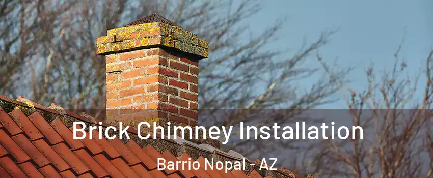 Brick Chimney Installation Barrio Nopal - AZ
