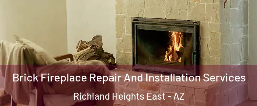 Brick Fireplace Repair And Installation Services Richland Heights East - AZ