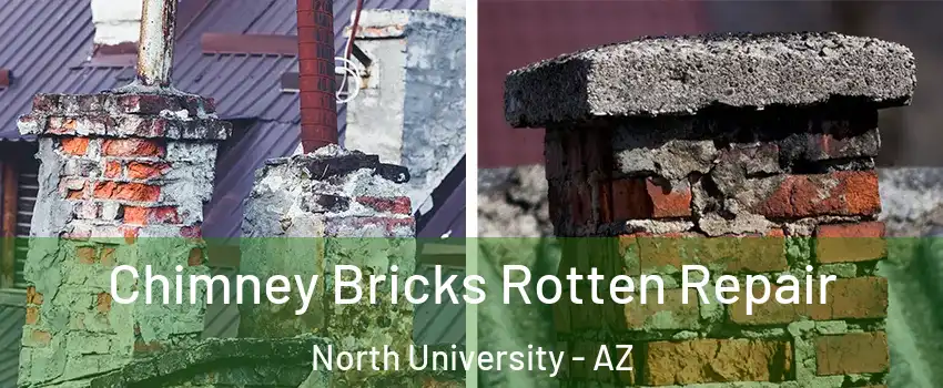 Chimney Bricks Rotten Repair North University - AZ