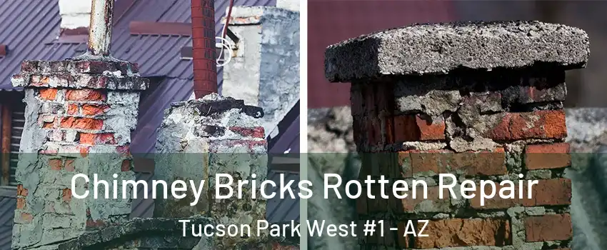 Chimney Bricks Rotten Repair Tucson Park West #1 - AZ