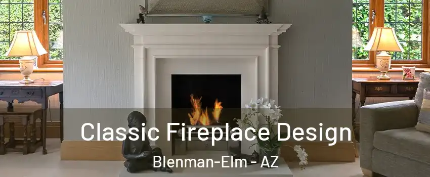Classic Fireplace Design Blenman-Elm - AZ