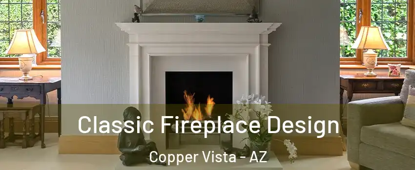 Classic Fireplace Design Copper Vista - AZ