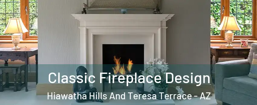 Classic Fireplace Design Hiawatha Hills And Teresa Terrace - AZ