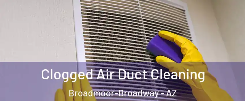 Clogged Air Duct Cleaning Broadmoor-Broadway - AZ