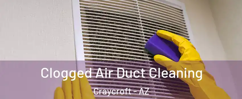 Clogged Air Duct Cleaning Craycroft - AZ