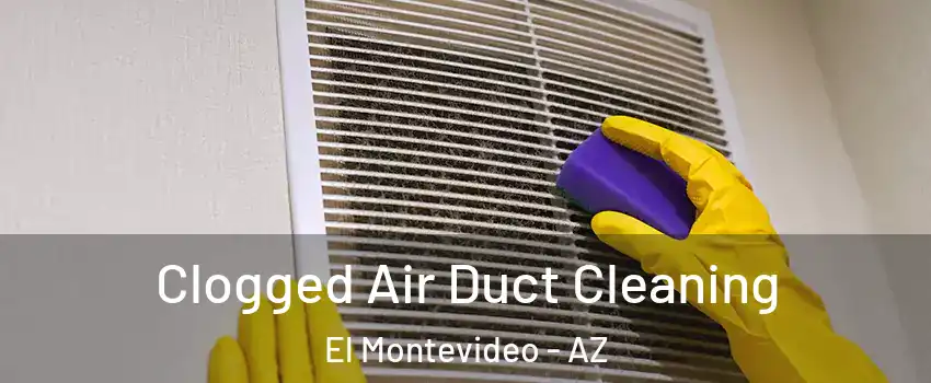 Clogged Air Duct Cleaning El Montevideo - AZ