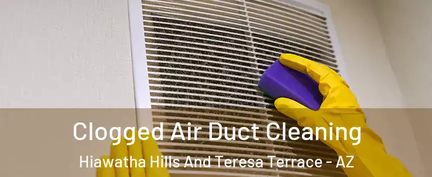 Clogged Air Duct Cleaning Hiawatha Hills And Teresa Terrace - AZ