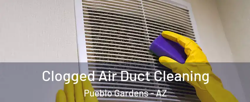 Clogged Air Duct Cleaning Pueblo Gardens - AZ