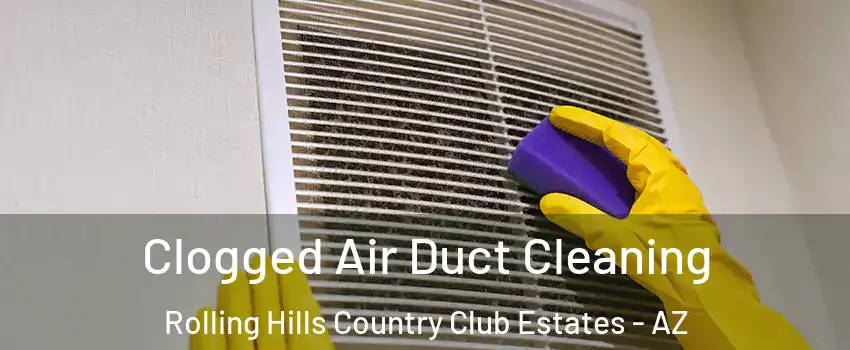 Clogged Air Duct Cleaning Rolling Hills Country Club Estates - AZ