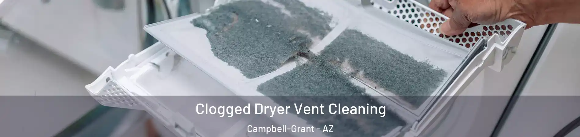 Clogged Dryer Vent Cleaning Campbell-Grant - AZ