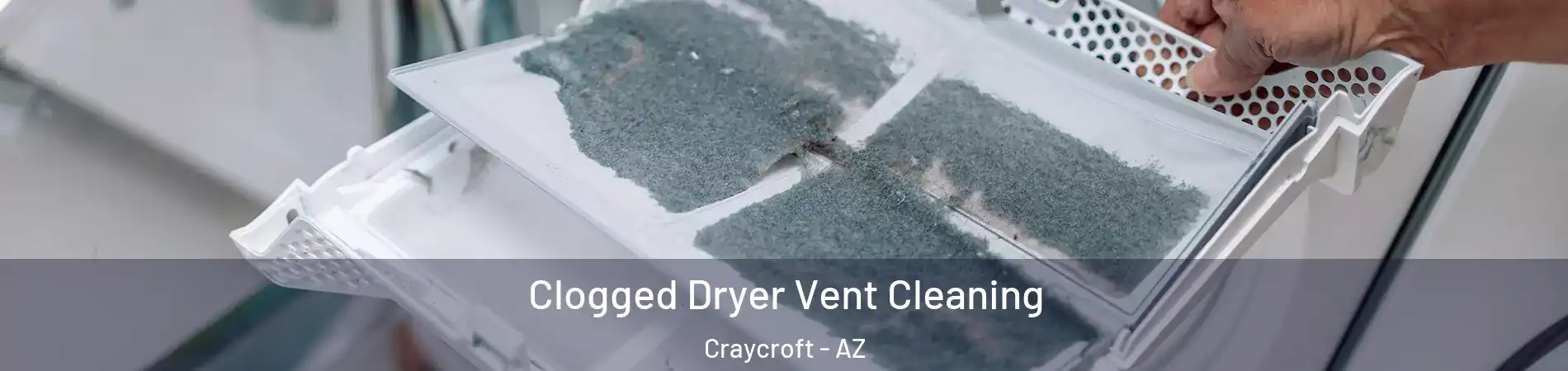 Clogged Dryer Vent Cleaning Craycroft - AZ