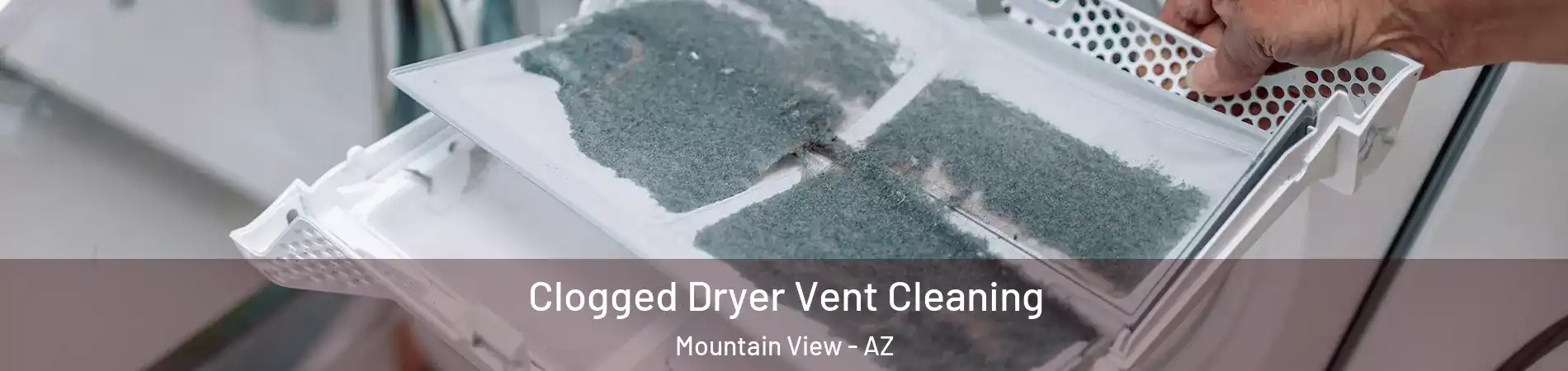 Clogged Dryer Vent Cleaning Mountain View - AZ