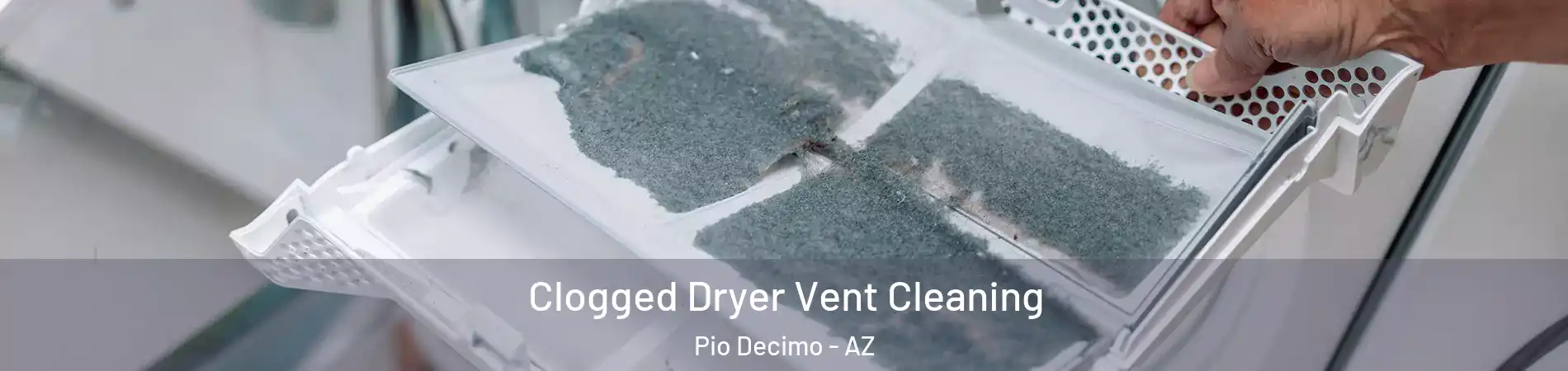 Clogged Dryer Vent Cleaning Pio Decimo - AZ