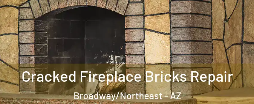 Cracked Fireplace Bricks Repair Broadway/Northeast - AZ