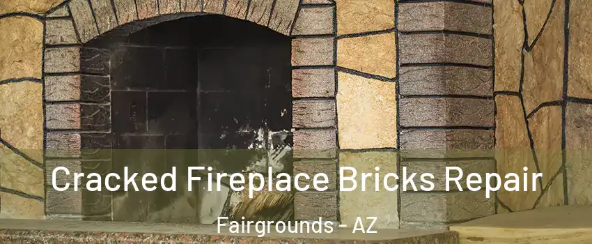 Cracked Fireplace Bricks Repair Fairgrounds - AZ