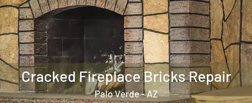 Cracked Fireplace Bricks Repair Palo Verde - AZ
