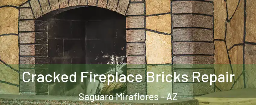 Cracked Fireplace Bricks Repair Saguaro Miraflores - AZ