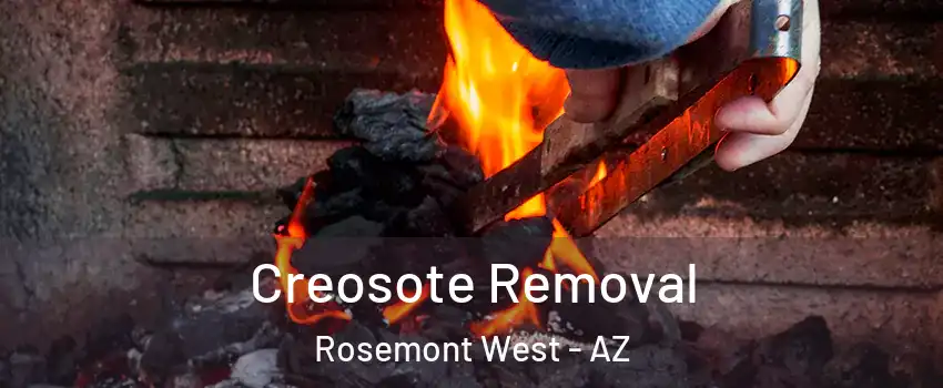 Creosote Removal Rosemont West - AZ