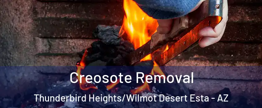 Creosote Removal Thunderbird Heights/Wilmot Desert Esta - AZ