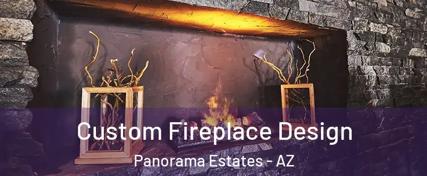 Custom Fireplace Design Panorama Estates - AZ