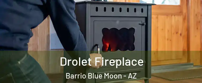 Drolet Fireplace Barrio Blue Moon - AZ