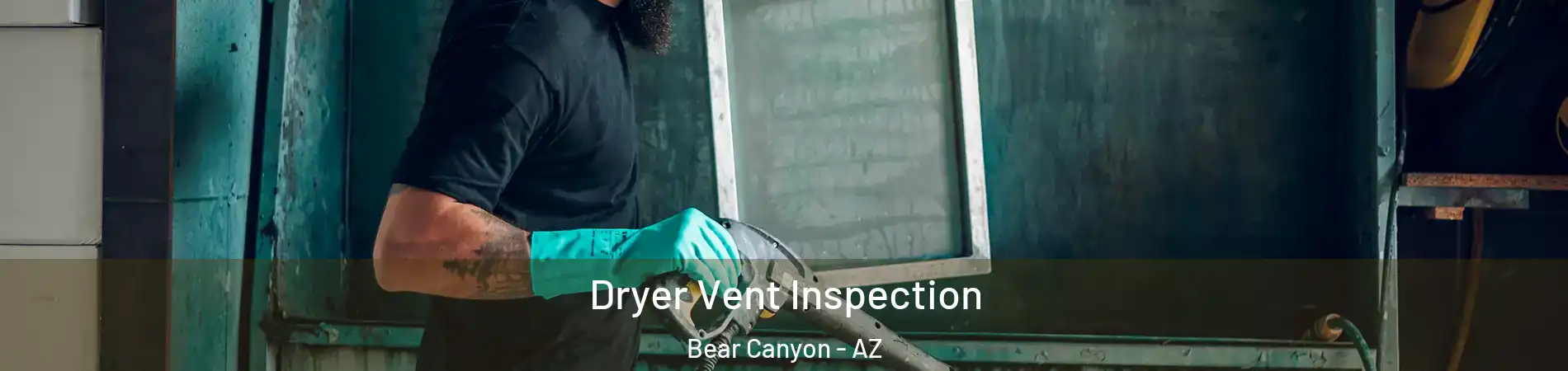 Dryer Vent Inspection Bear Canyon - AZ