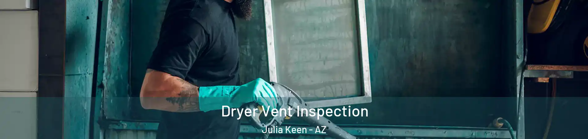 Dryer Vent Inspection Julia Keen - AZ