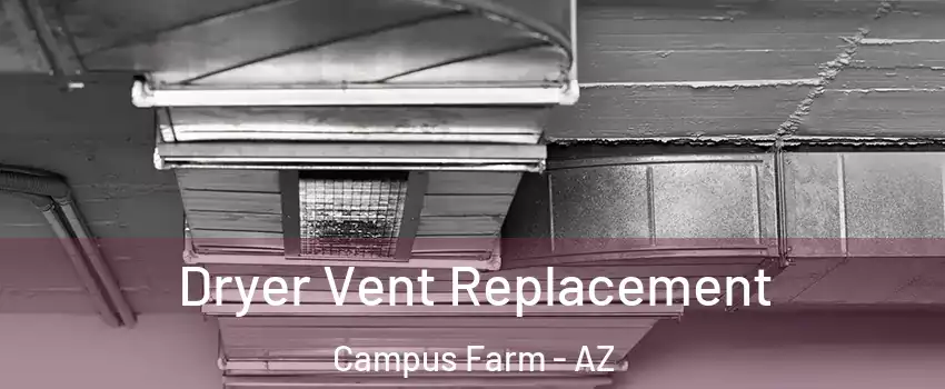 Dryer Vent Replacement Campus Farm - AZ