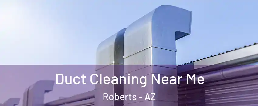 Duct Cleaning Near Me Roberts - AZ