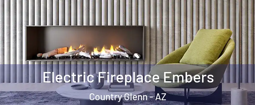 Electric Fireplace Embers Country Glenn - AZ