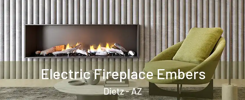 Electric Fireplace Embers Dietz - AZ