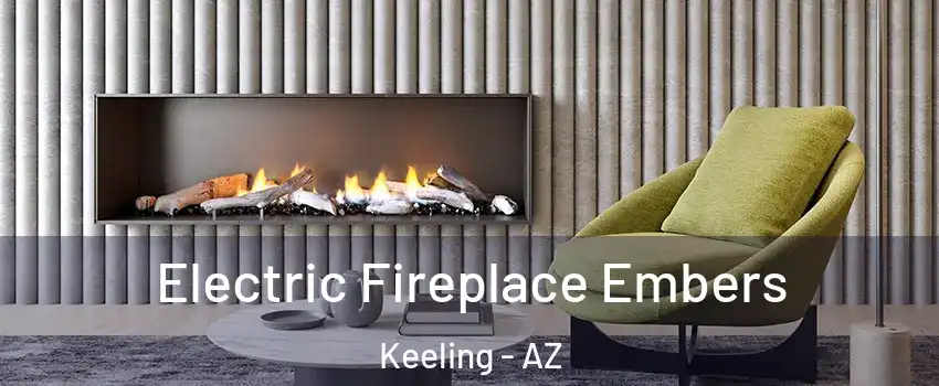 Electric Fireplace Embers Keeling - AZ