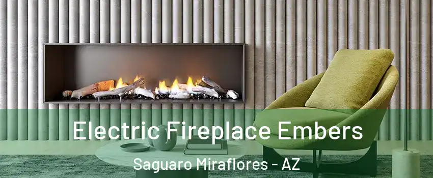 Electric Fireplace Embers Saguaro Miraflores - AZ