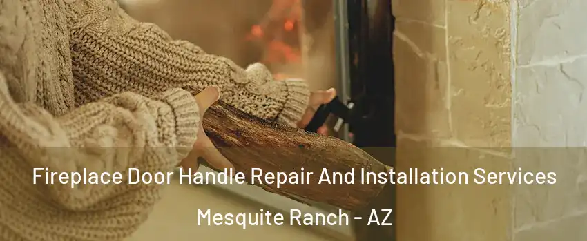 Fireplace Door Handle Repair And Installation Services Mesquite Ranch - AZ