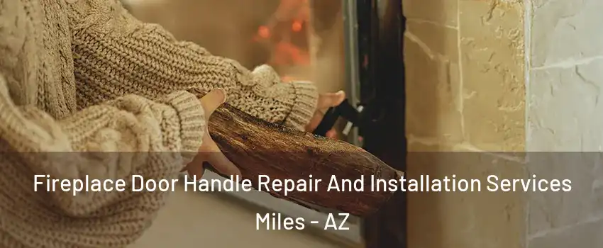 Fireplace Door Handle Repair And Installation Services Miles - AZ