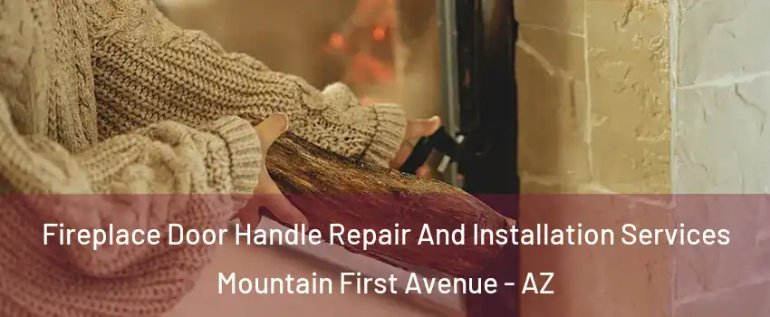 Fireplace Door Handle Repair And Installation Services Mountain First Avenue - AZ
