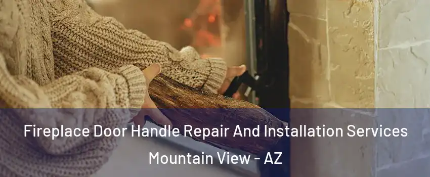 Fireplace Door Handle Repair And Installation Services Mountain View - AZ