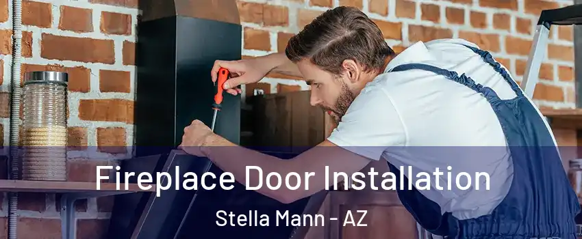 Fireplace Door Installation Stella Mann - AZ