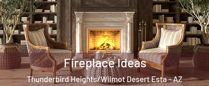 Fireplace Ideas Thunderbird Heights/Wilmot Desert Esta - AZ