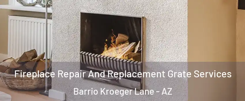 Fireplace Repair And Replacement Grate Services Barrio Kroeger Lane - AZ