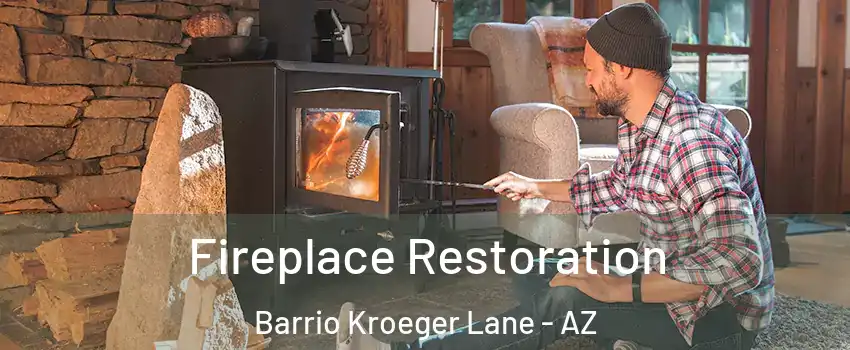 Fireplace Restoration Barrio Kroeger Lane - AZ