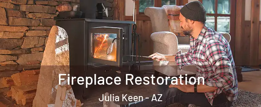Fireplace Restoration Julia Keen - AZ