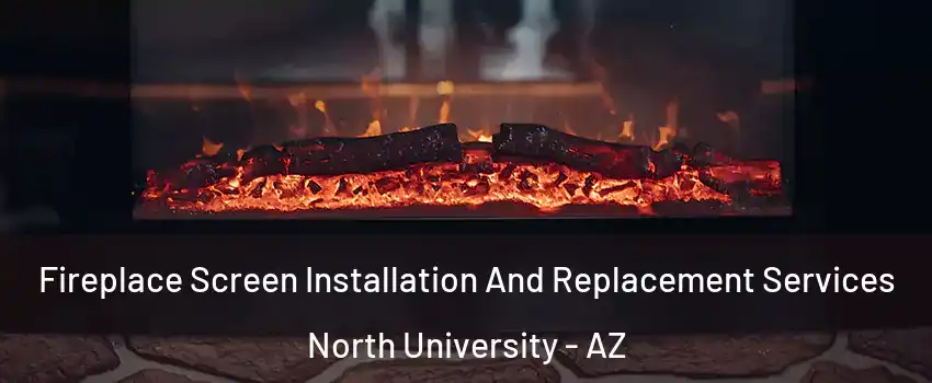 Fireplace Screen Installation And Replacement Services North University - AZ