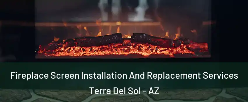 Fireplace Screen Installation And Replacement Services Terra Del Sol - AZ