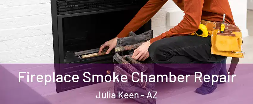 Fireplace Smoke Chamber Repair Julia Keen - AZ
