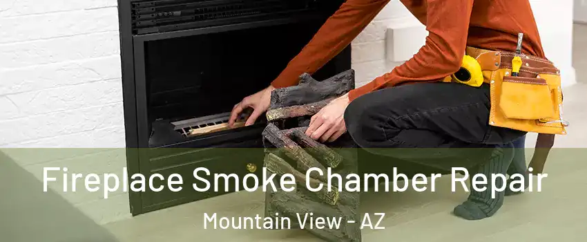 Fireplace Smoke Chamber Repair Mountain View - AZ