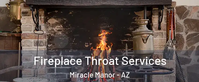 Fireplace Throat Services Miracle Manor - AZ
