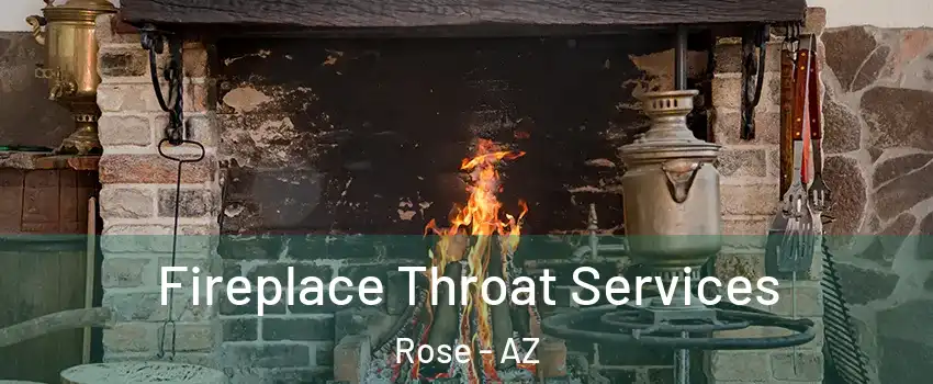 Fireplace Throat Services Rose - AZ