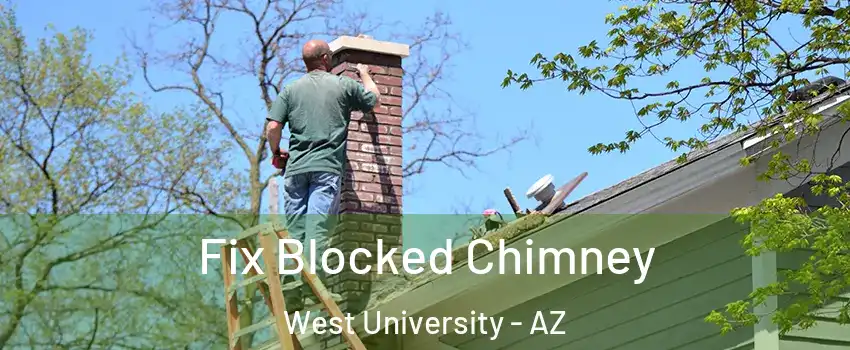 Fix Blocked Chimney West University - AZ