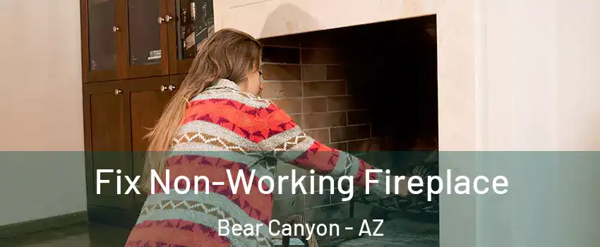 Fix Non-Working Fireplace Bear Canyon - AZ